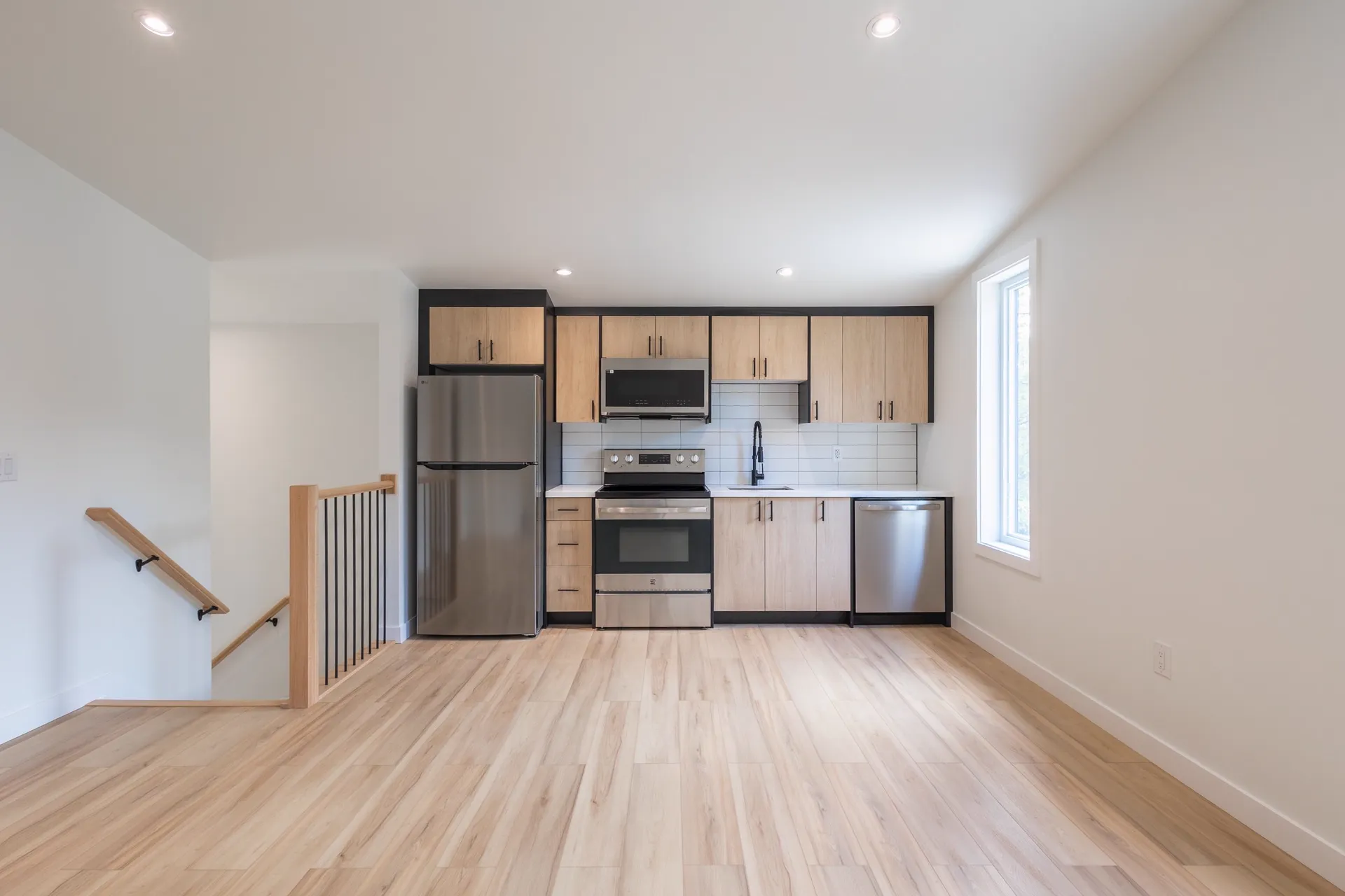Real estate interior photography modern home Ontario