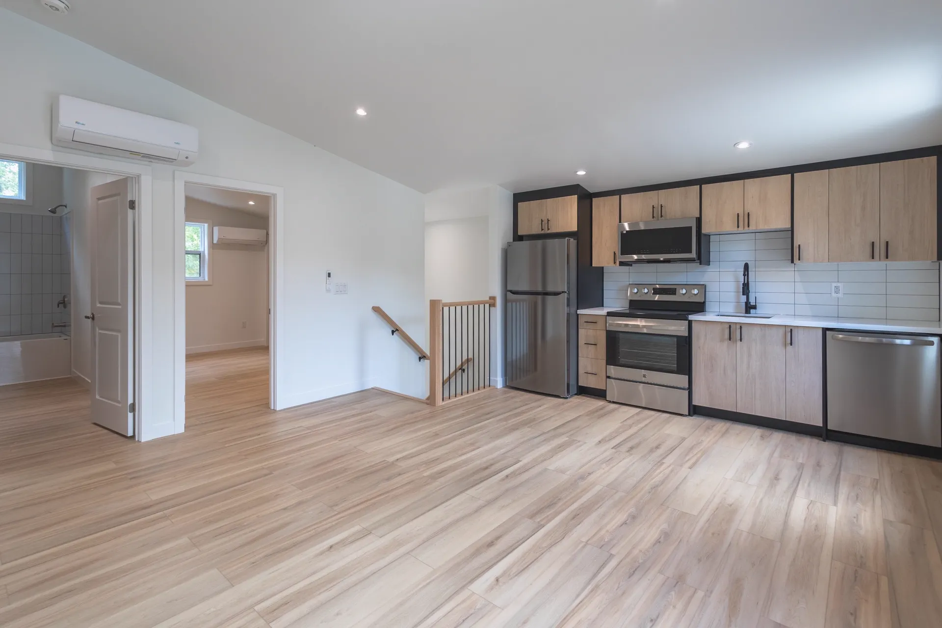 Real estate interior open plan photography Oxford County