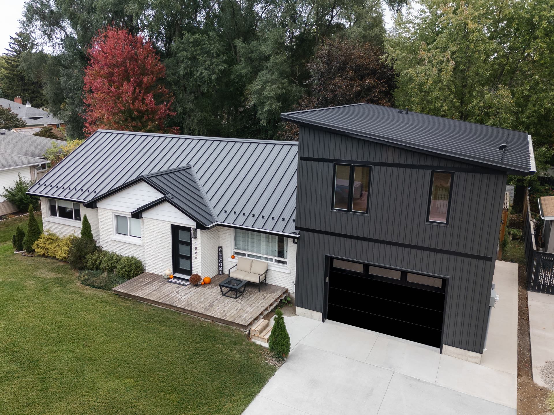 Aerial drone real estate photography Ingersoll Ontario