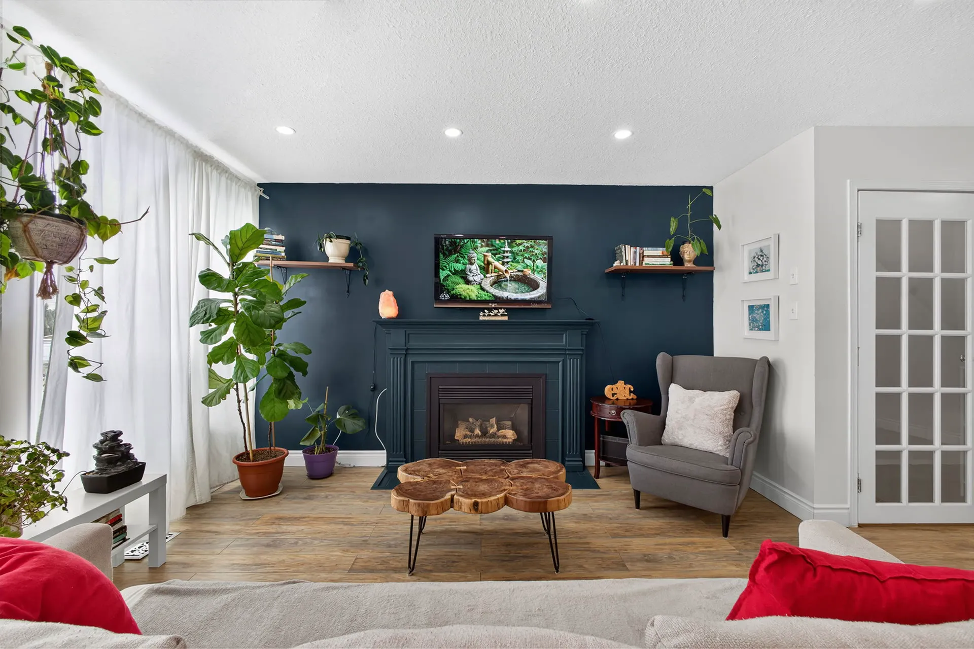 Real estate interior photography living room SW Ontario